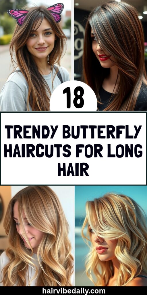 Butterfly Haircuts for Long Hair