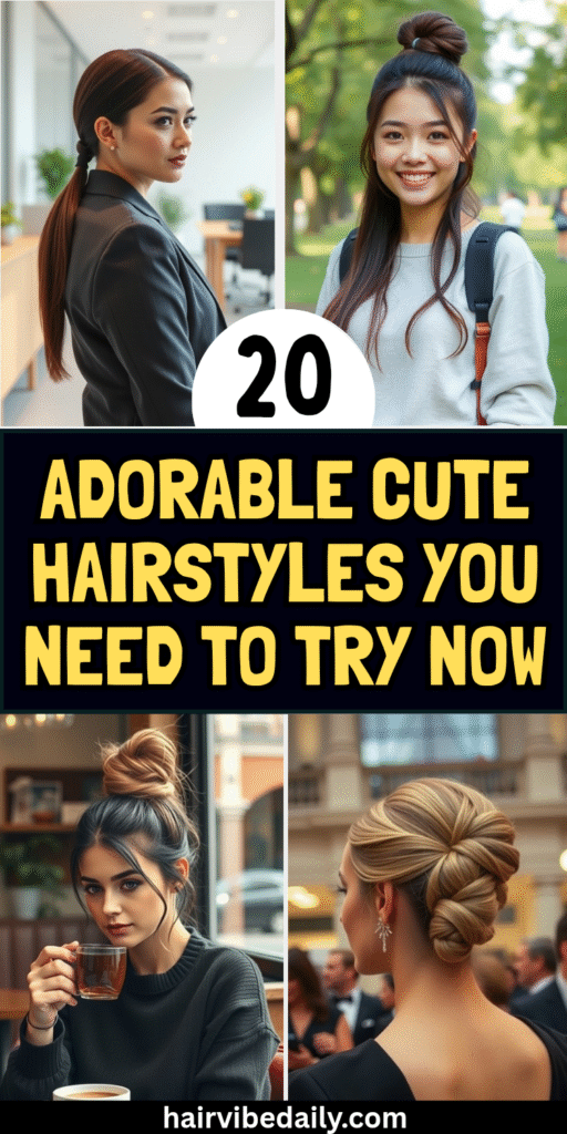 Adorable Cute Hairstyles