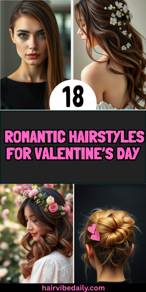 Romantic Hairstyles for Valentine's Day