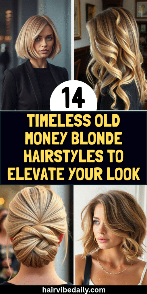  Old Money Blonde 