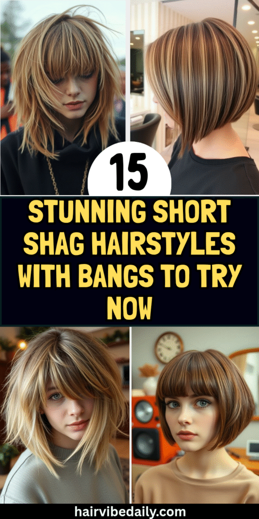 Short Shag Hairstyles