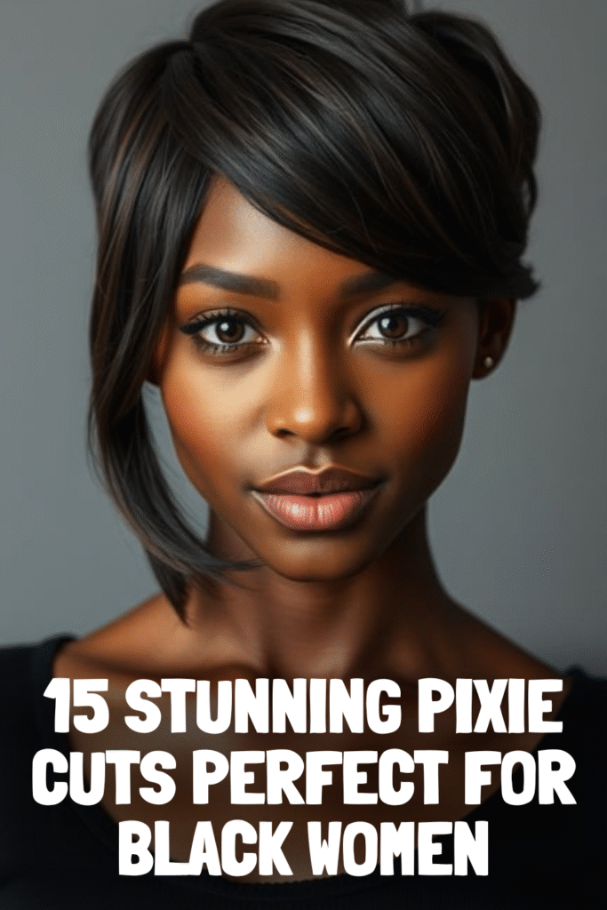 Pixie Cuts Perfect for Black Women