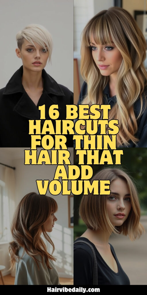 Haircuts for Thin Hair