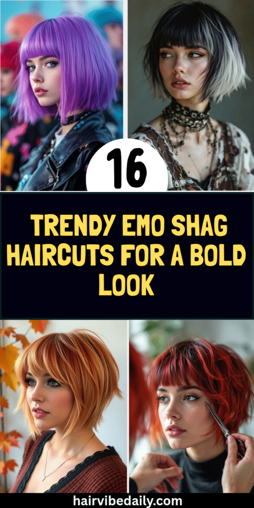 Emo Shag Haircuts 