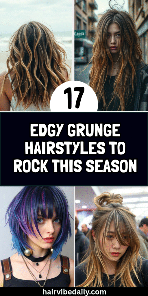 Edgy Grunge Hairstyles