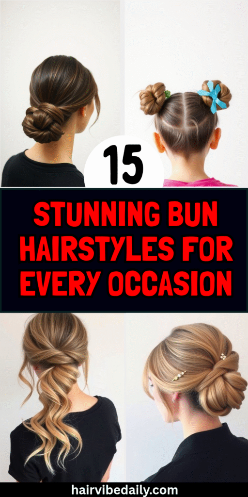Bun Hairstyles for Every Occasion