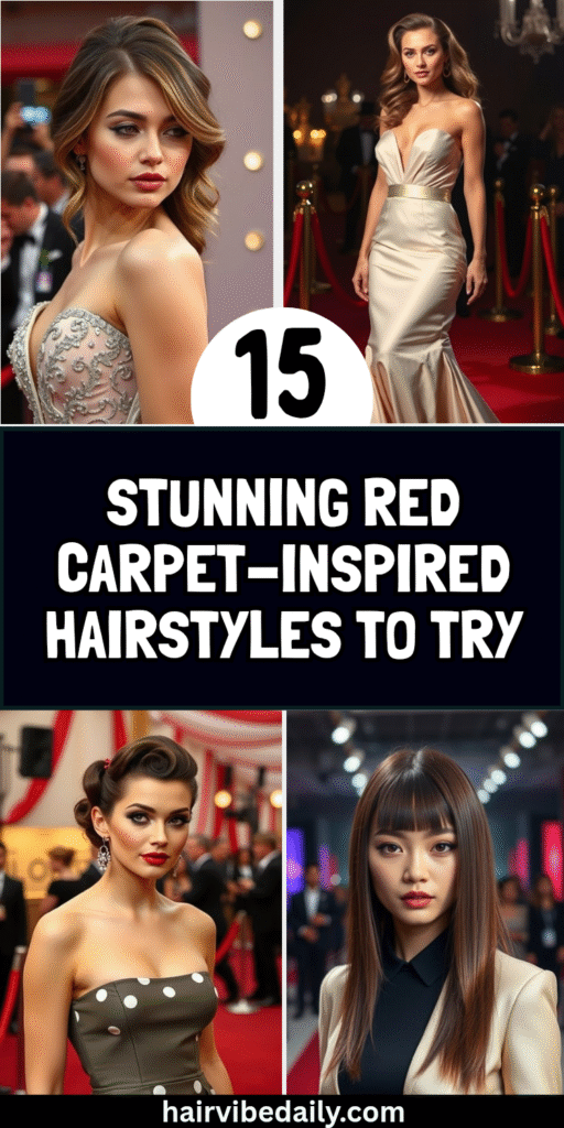 Red Carpet-Inspired Hairstyles