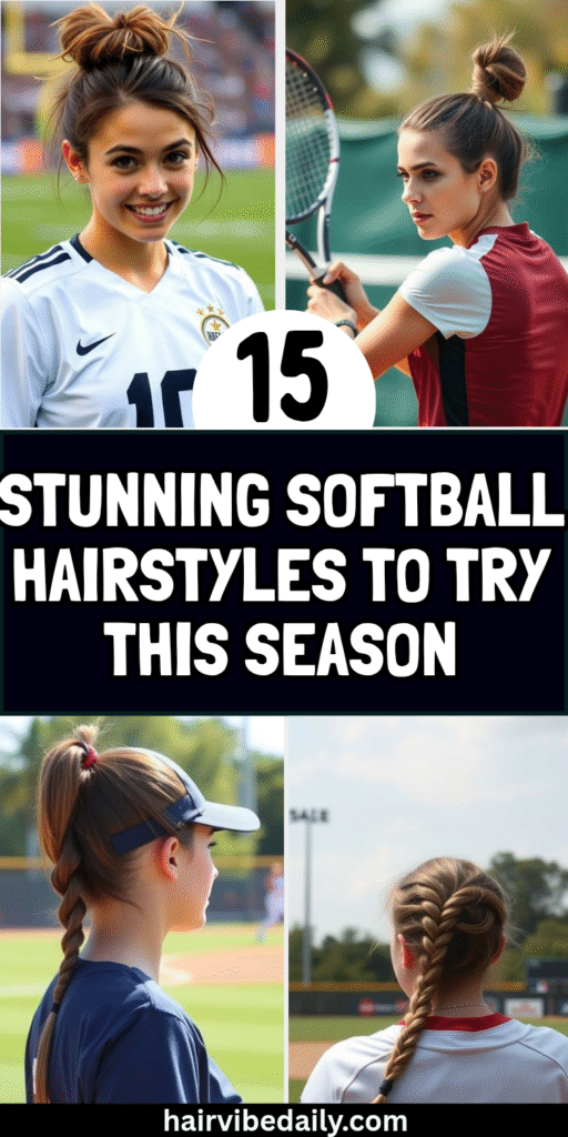 Softball Hairstyles