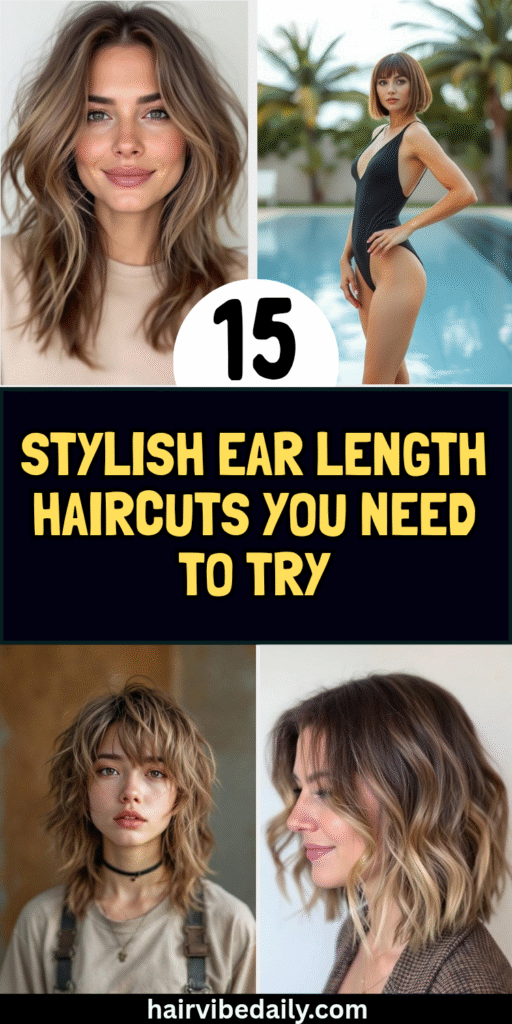 Ear Length Haircuts