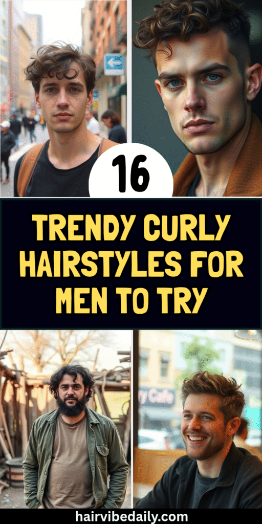 Curly Hairstyles for Men